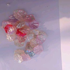 pastel petal beads