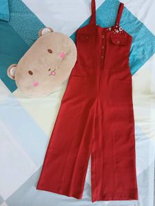 Jumpsuit With Adjustable Straps