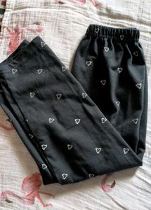 Cute Black Pajama Pants