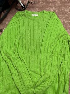 Men pullover sweater  And jeans