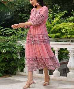 Juniper Printed Aline Dress