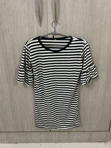 Striped Bell Sleeve Dress