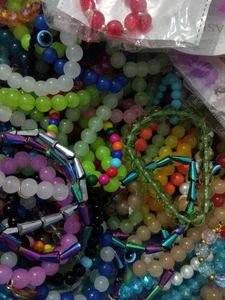 Colorful Beaded Bracelet Bundle Any Random 10 Brac