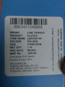 new with tag lino perros Elegant Clutch