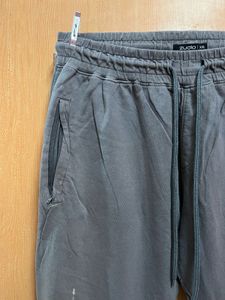 Zudio Grey Joggers Lower For Men