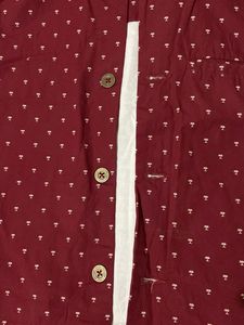 Stylish Maroon Printed Jacket