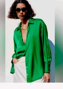 Zara Satin Shirt