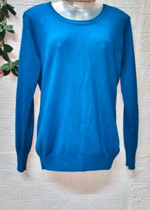Size S/M/L🎁Buy 2 Get 1 Free 🎁Blue Knit Sweater