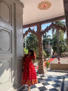 Long anarkali suit full flared( only kurta)