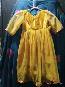 Yellow Party Dress
