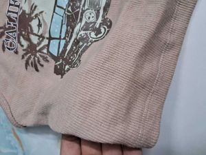 Graphic Crop Tank Top