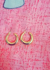 Gold Hoop Earrings