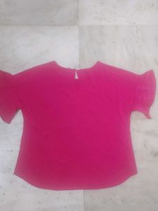 Majenta Pink Top