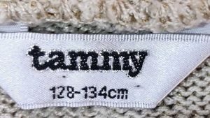 Cream with golden glitter shrug