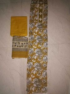 Floral Dress Material(Any One Of Your Choices)