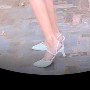 Elegant White Heels