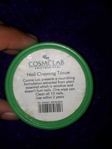 Cosme Lab Nail Wipes