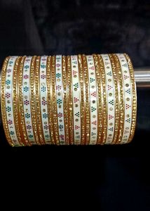 Diamond Bangles Chura Pack Of 24