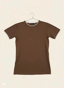Brown Ringer T-Shirt