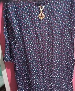 Floral Print Tunic Top