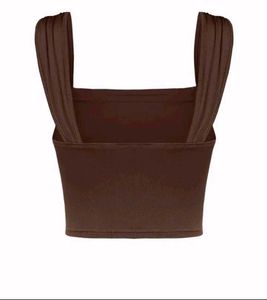 Crop Top With High Waisted Side Split Skirt
