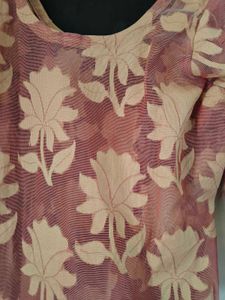 Embroidered Floral Kurta