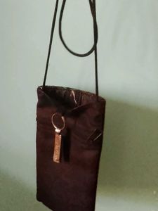 Embroidered Folk Art Crossbody Bag