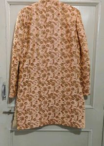 Peace Floral Design Sherwani For Men