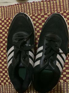 Stylish Black & White Sneakers