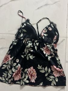 Silk Night Wear Top