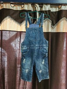 Denim Dungarees