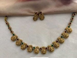 Elegant Gold-Tone Necklace Set