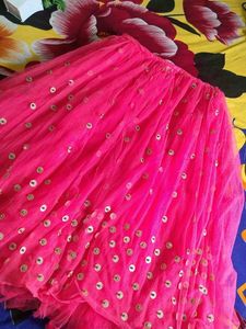 Ethnic Wear Net Frock