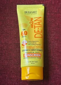 Dr. Rashel De-tan SPF 60+++ Sunscreen