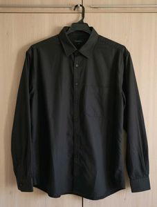 Men's Black Long Sleeve Shirt