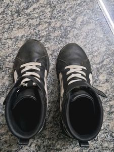 Black High Top Sneakers