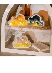 Cloud Tulip Night Light Decor