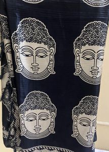 Buddha Print Scarf
