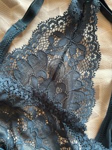 blue Lace Sports Bra