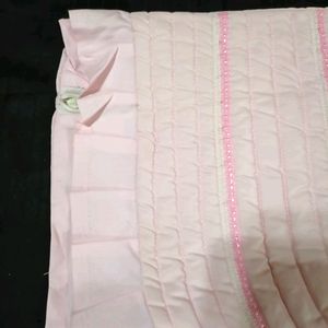 2 Pink Pillow Cover Set