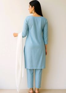 Elegant White Chiffon New Dupatta