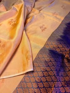 100% Pure Muga/Assam Silk Saree