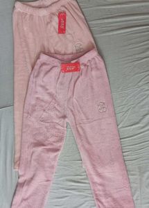 (WOMAN AND GIRLS) free size Cozy Pink Lounge Pants