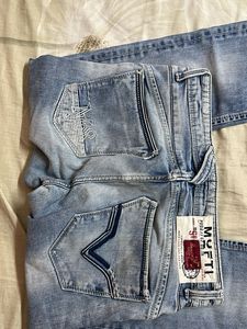 Light Wash Denim Jeans