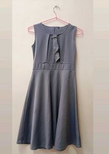 Elegant Grey Dress