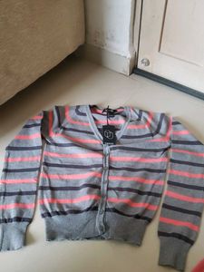 Striped Cardigan