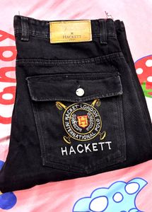 Black Ripped baggy Jeans 32 waist
