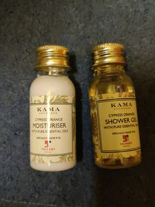 Kama Ayurveda Shower Gel and Moisturizer