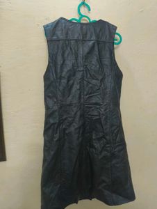 Beautiful Black Leather Dress