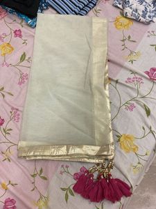 Embroidered Velvet Jacket with gagra